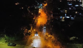 LA DIRECCIN DE COORDINACIN COMENZ A INSTALAR LAS NUEVAS LUMINARIAS